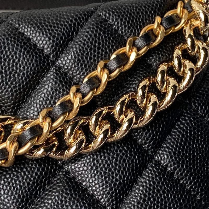 Ch**el top handle bags